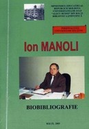 coperta cărţii Ion Manoli