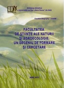 coperta cărţii Facultatea de Ştiinţe ale naturii şi Agroecologie