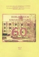 coperta cărţii Biblioteca Universitară bălţeană la 60 ani