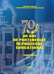 coperta carte 70 de ani de parteneriat în procesul educaţional 1945-2015