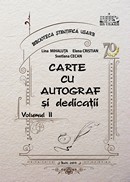 coperta cărţii Carte cu autograf şi dedicaţii V. 2